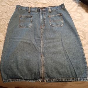 Jean skirt